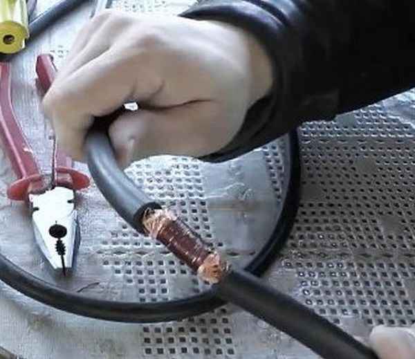 Как соединить сварочный кабель без пайки и опрессовки