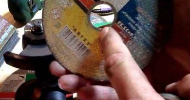 Как ставить диск на болгарку: кольцом наружу или вовнутрь